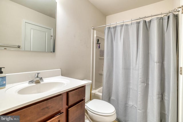1905 Crepe Myrtle Ln, Culpeper, VA 22701 - full bathroom featuring vanity and shower / bathtub combination with curtain