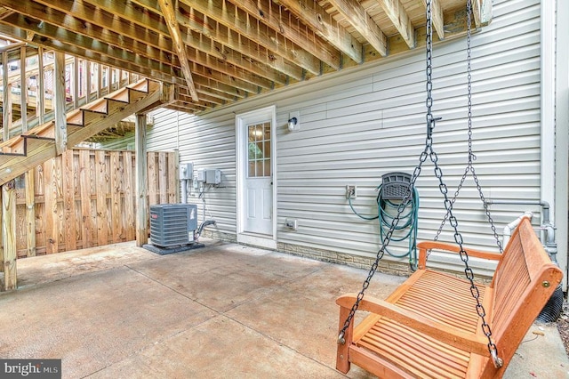 1905 Crepe Myrtle Ln, Culpeper, VA 22701 - view of patio with stairs