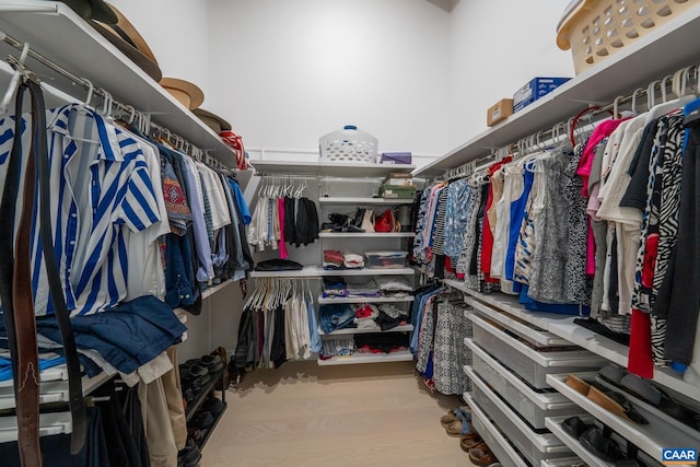 320A 11th St NE, Charlottesville, VA 22902 - walk in closet with wood finished floors