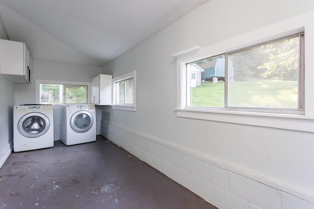 99 Sharp Hill Ln, Hinton, VA 22831 - laundry area featuring cabinet space and washer and clothes dryer