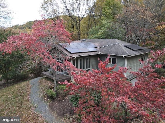3016 Etlan Rd, Etlan, VA 22719 - rear view of property with a sunroom