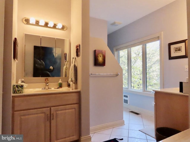 3016 Etlan Rd, Etlan, VA 22719 - bathroom featuring vanity and tile patterned flooring