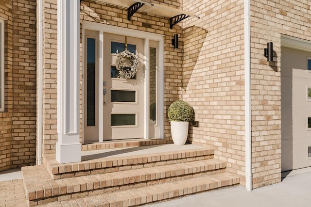 728 Mason St, Dayton, VA 22821 - entrance to property featuring brick siding and a porch