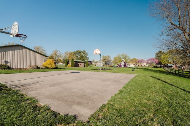 728 Mason St, Dayton, VA 22821 - view of basketball court with community basketball court