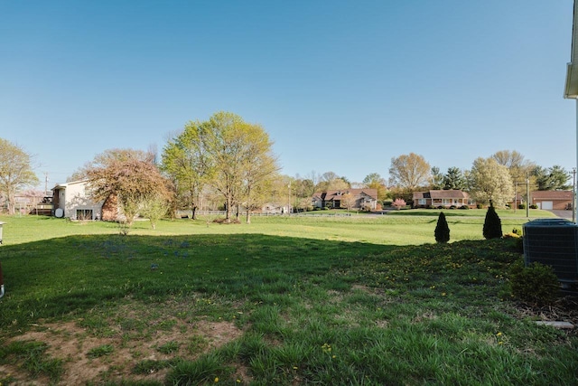728 Mason St, Dayton, VA 22821 - view of green lawn with central AC