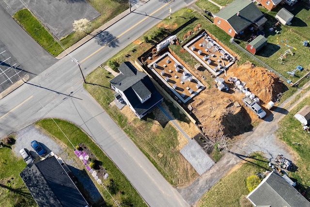 drone / aerial view