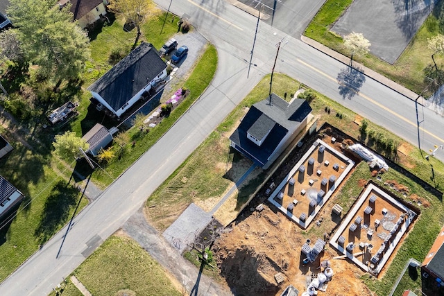 drone / aerial view