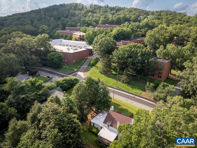 2201 Stadium Rd, Charlottesville, VA 22903 - aerial view of a heavily wooded area