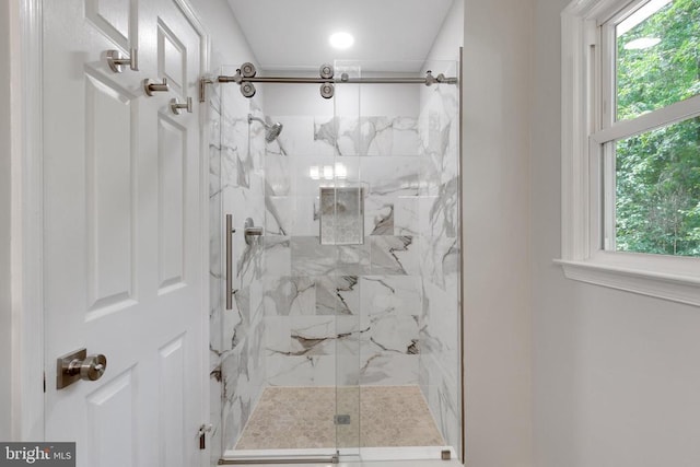 11808 Rutherford Dr, Fredericksburg, VA 22407 - full bathroom with a marble finish shower