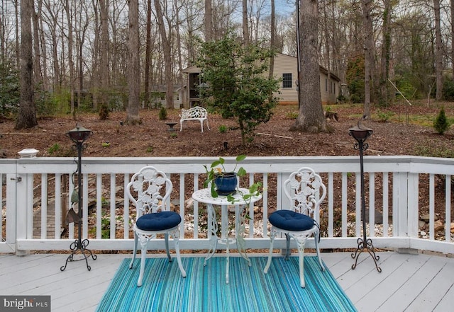 604 Mt Pleasant Dr, Locust Grove, VA 22508 - view of deck