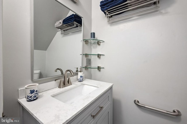 604 Mt Pleasant Dr, Locust Grove, VA 22508 - half bathroom featuring vanity