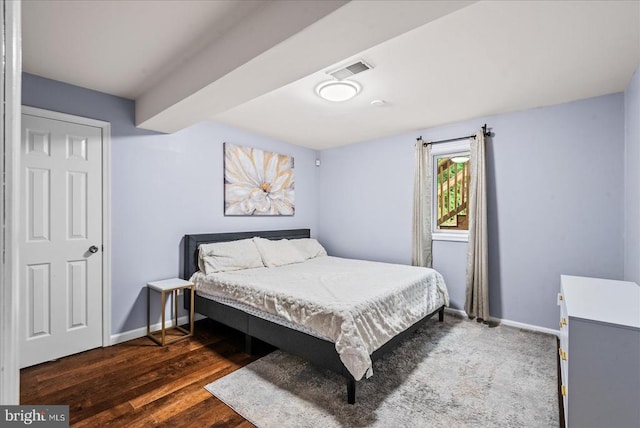 6915 Yeoman Ct, Fredericksburg, VA 22407 - bedroom with baseboards and wood finished floors