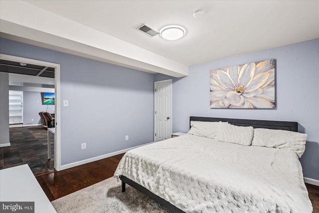 6915 Yeoman Ct, Fredericksburg, VA 22407 - bedroom featuring wood finished floors and baseboards