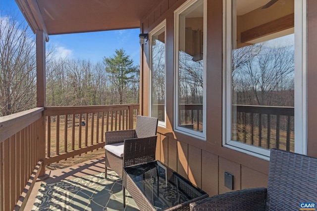 1481 Red Bird Dr, Stanardsville, VA 22973 - view of wooden deck