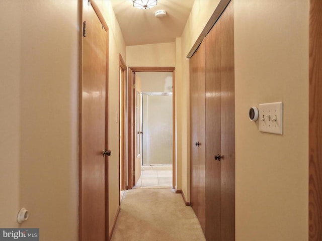  - corridor with light carpet