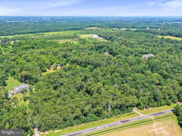  - bird's eye view of a heavily wooded area