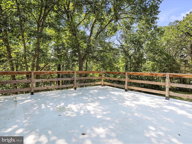 - view of wooden deck