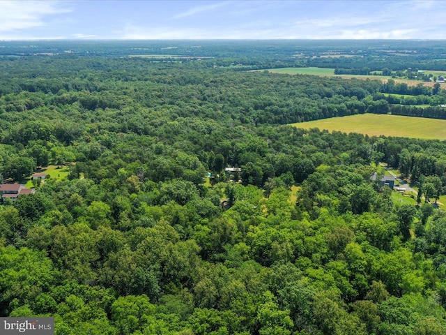  - bird's eye view of a heavily wooded area