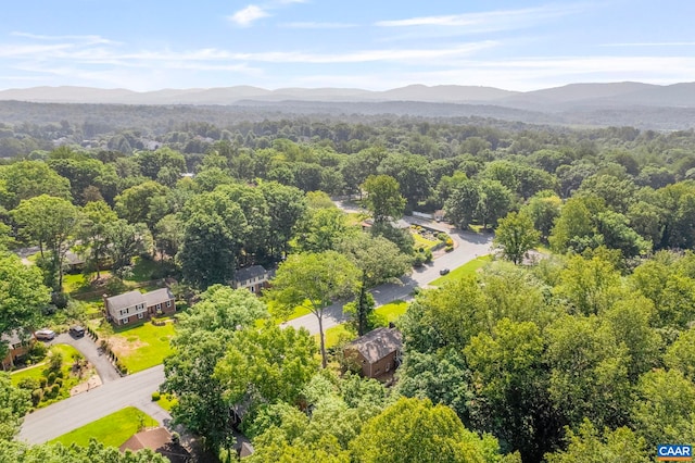 411 Westmoreland Ct, Charlottesville, VA 22901 - drone / aerial view of mountains