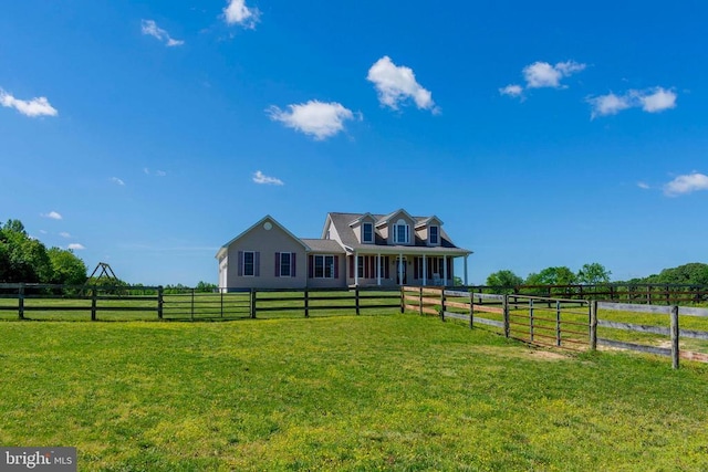 7204 Morris Rd, Spotsylvania, VA 22551 - view of yard with a view of countryside