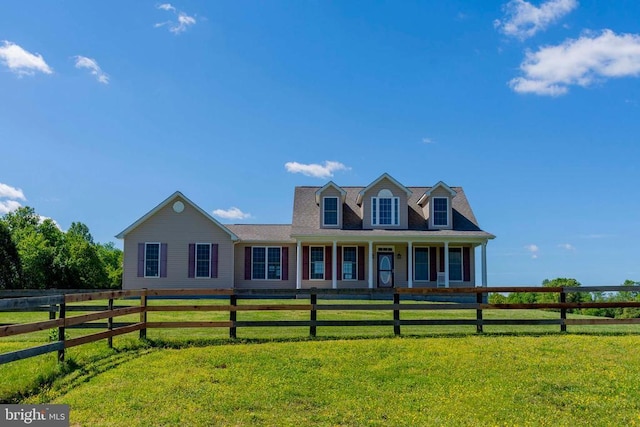 7204 Morris Rd, Spotsylvania, VA 22551 - cape cod home with covered porch