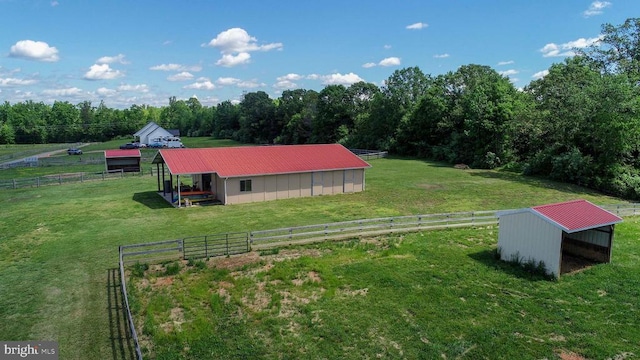 7204 Morris Rd, Spotsylvania, VA 22551 - aerial view of sparsely populated area