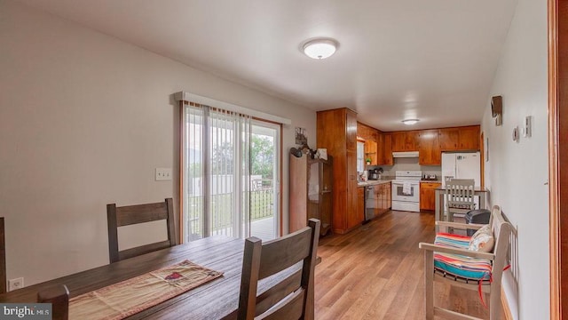 909 Mill Creek Rd, Luray, VA 22835 - dining room with wood finished floors