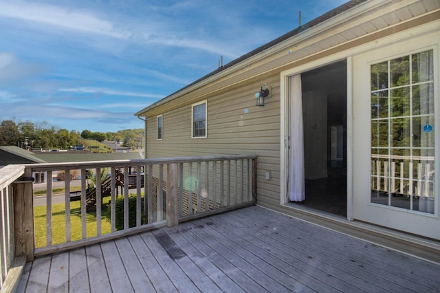 view of deck