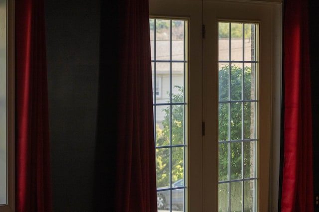 view of doorway to outside