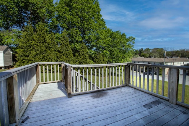 view of deck