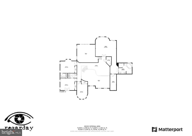 3714 Fairways Ct, Fredericksburg, VA 22408 - view of home floor plan