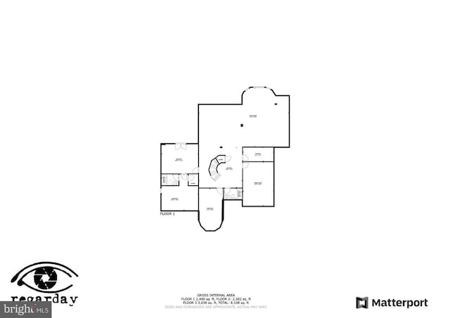 3714 Fairways Ct, Fredericksburg, VA 22408 - view of property floor plan