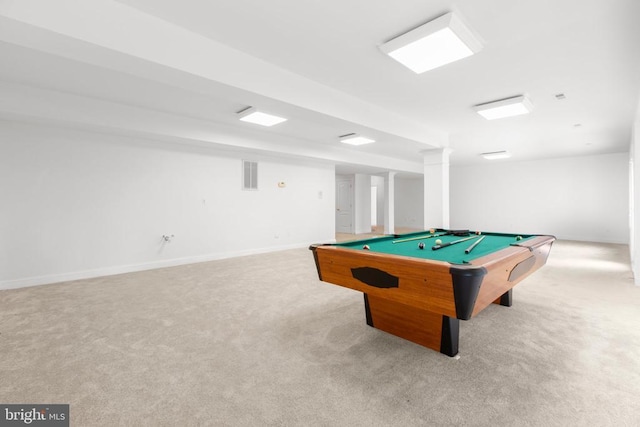 3714 Fairways Ct, Fredericksburg, VA 22408 - playroom featuring carpet floors and billiards