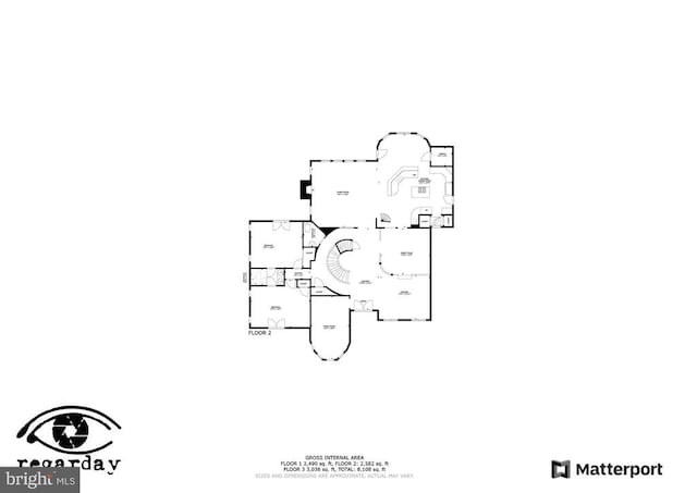 3714 Fairways Ct, Fredericksburg, VA 22408 - view of property floor plan