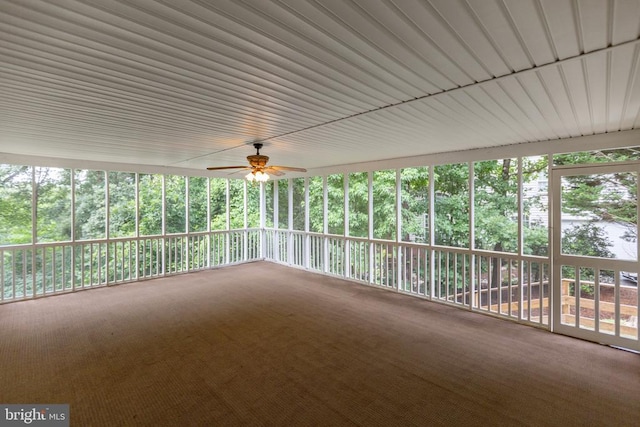 3714 Fairways Ct, Fredericksburg, VA 22408 - view of unfurnished sunroom