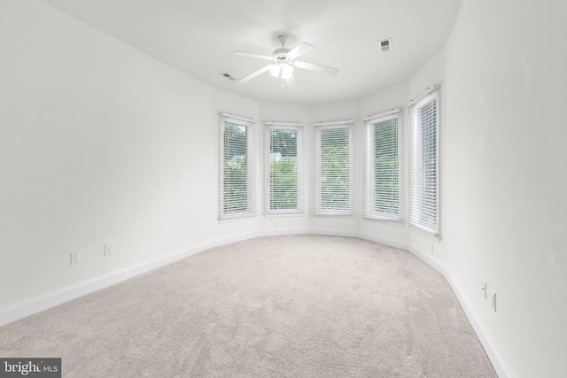 3714 Fairways Ct, Fredericksburg, VA 22408 - spare room with carpet floors and ceiling fan