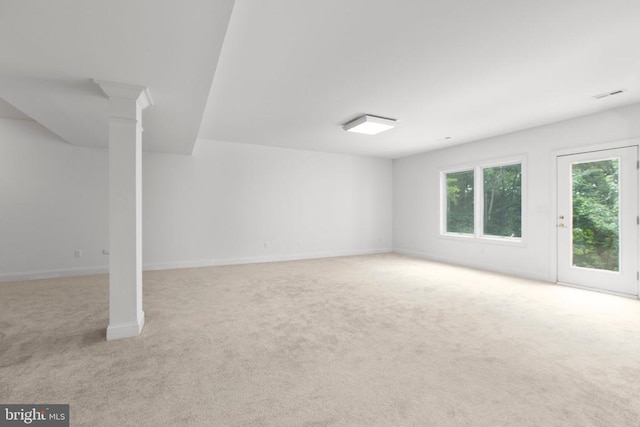 3714 Fairways Ct, Fredericksburg, VA 22408 - spare room featuring carpet floors and baseboards
