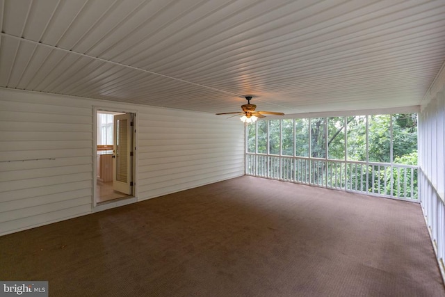 3714 Fairways Ct, Fredericksburg, VA 22408 - view of unfurnished sunroom