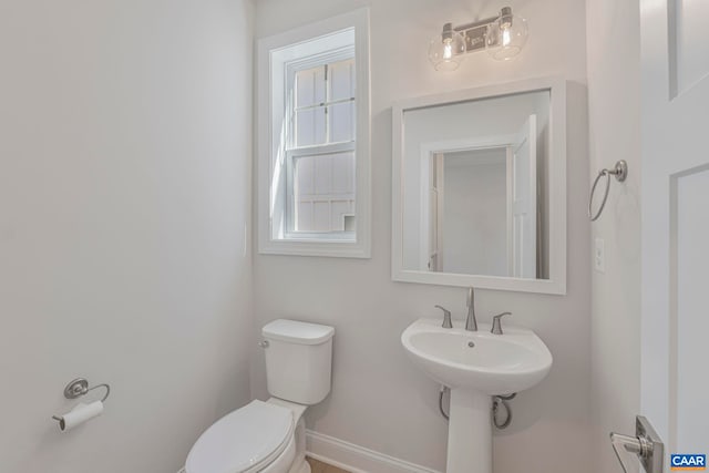 36 Mary Jackson Ct, Charlottesville, VA 22902 - half bath featuring toilet and baseboards
