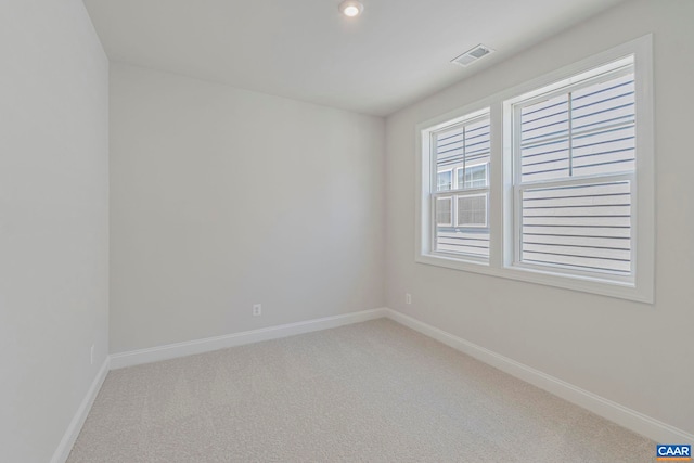 36 Mary Jackson Ct, Charlottesville, VA 22902 - spare room with carpet floors, baseboards, and recessed lighting
