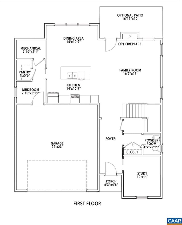 36 Mary Jackson Ct, Charlottesville, VA 22902 - property floor plan