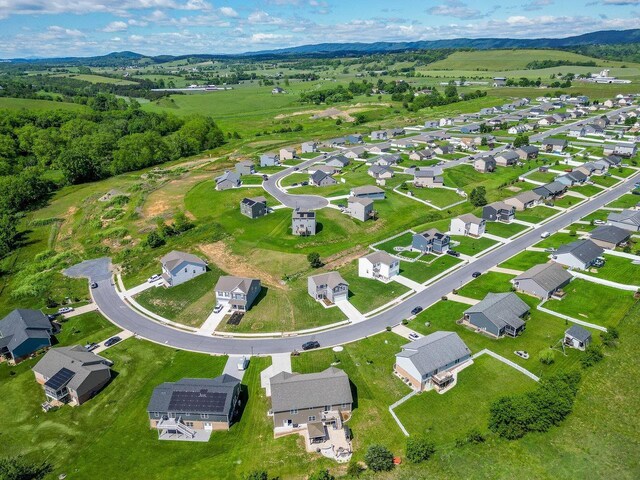 306 Coyote Run, Broadway, VA 22815 - aerial view of a mountain backdrop