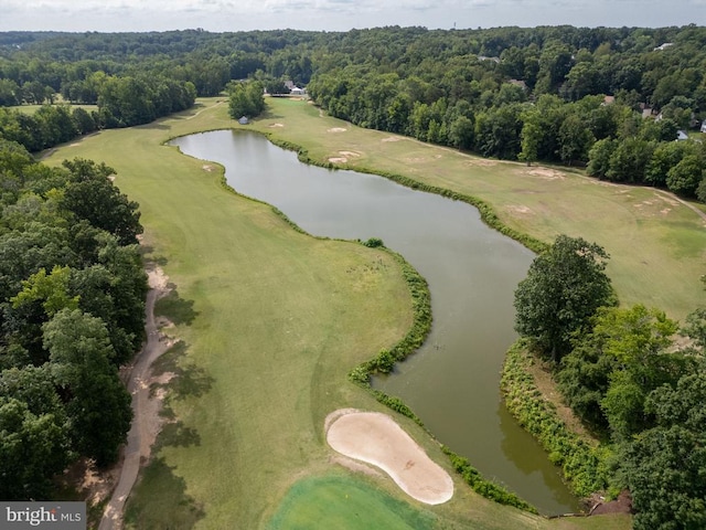 3910 Corbin Hall Ln, Fredericksburg, VA 22408 - aerial view of property's location featuring a nearby body of water and a golf club