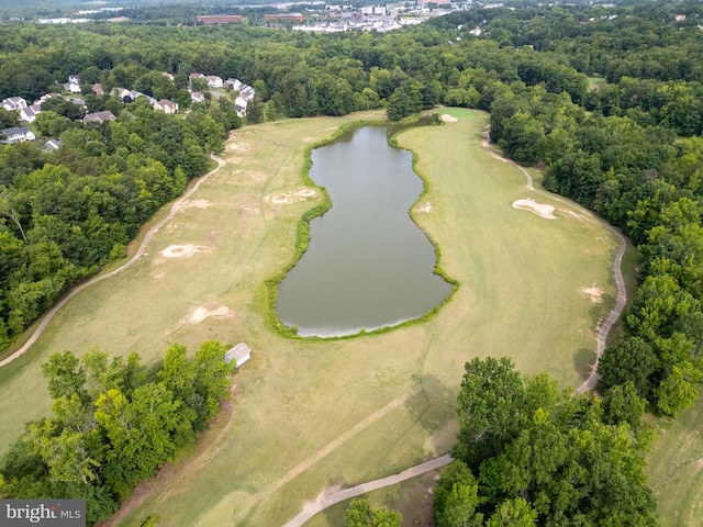 3910 Corbin Hall Ln, Fredericksburg, VA 22408 - drone / aerial view of a large body of water and a golf club