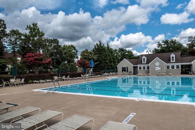3910 Corbin Hall Ln, Fredericksburg, VA 22408 - community pool featuring a patio