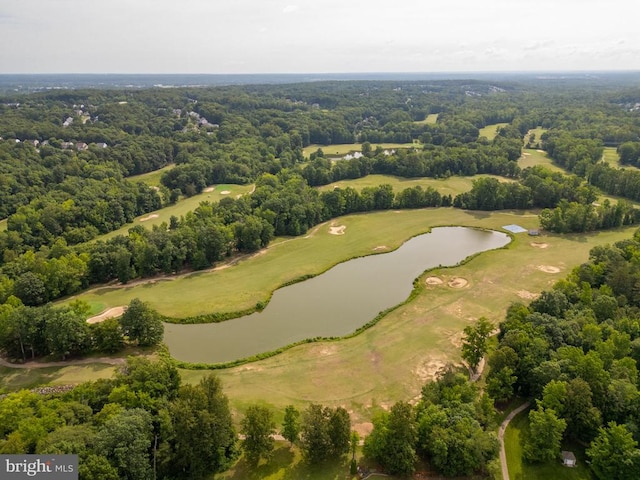 3910 Corbin Hall Ln, Fredericksburg, VA 22408 - aerial view of a large body of water and a golf club