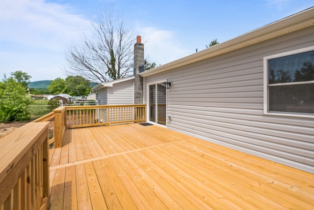 274 Dry Branch Rd, Churchville, VA 24421 - view of wooden deck