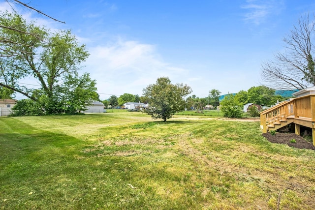 274 Dry Branch Rd, Churchville, VA 24421 - view of yard featuring stairway