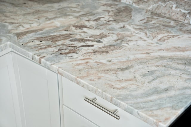 274 Dry Branch Rd, Churchville, VA 24421 - detailed view of white cabinets and light countertops