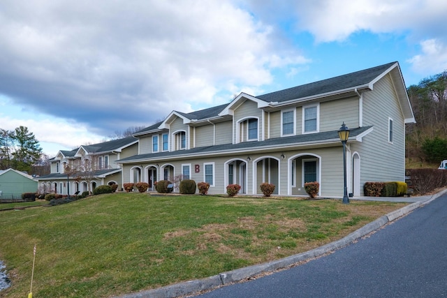 2754 Maple Ave, Buena Vista, VA 24416 - view of front of home featuring covered porch and a front yard